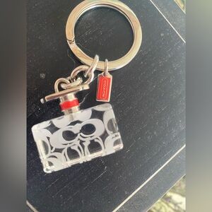 Coach Vintage Perfume Bottle Keychain